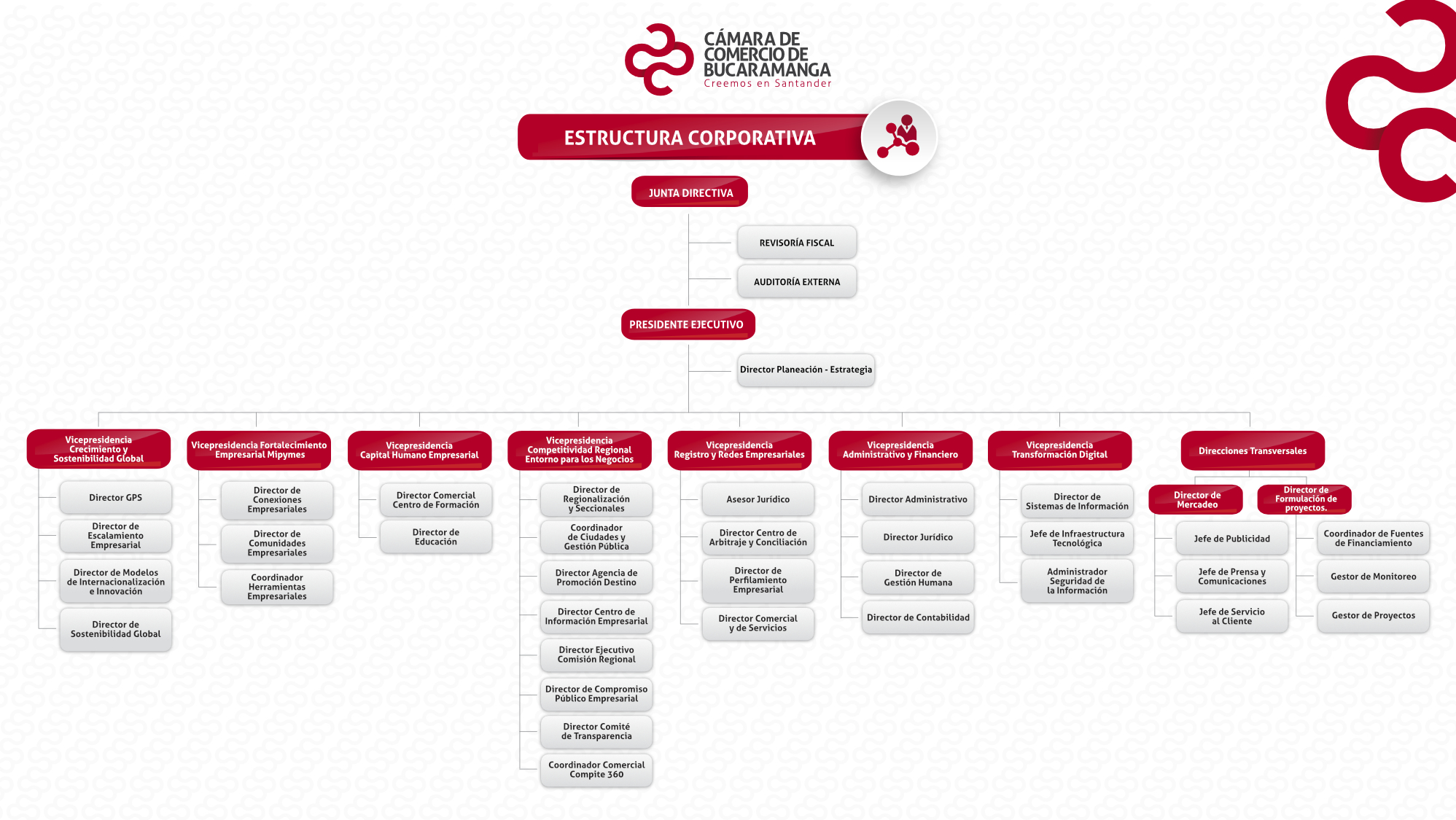 1. informaci&oacute;n de la entidad - 1.2. Estructura org&aacute;nica - Organigrama