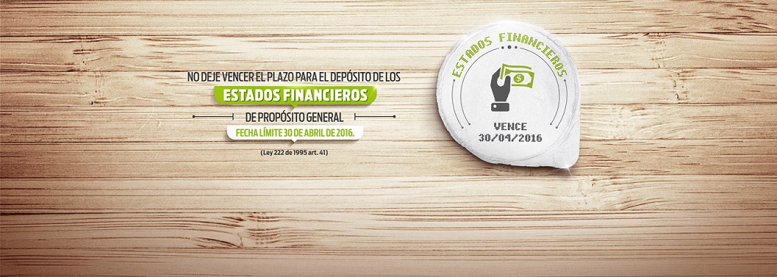 Depósito de los Estados Financieros, una obligación que cumplir