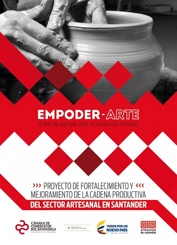 220 artesanos en Santander podrán hacer parte del programa Empoderarte 2017