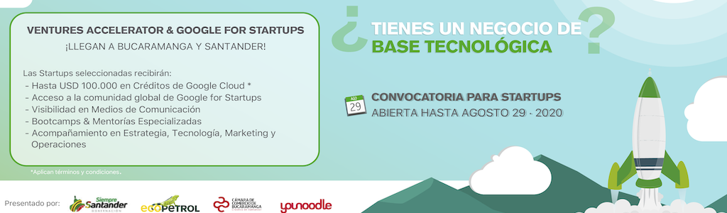 Llega a Santander el programa de talla mundial para emprendedores Venture Accelerator, Con el apoyo de la Cámara de Comercio de Bucaramanga