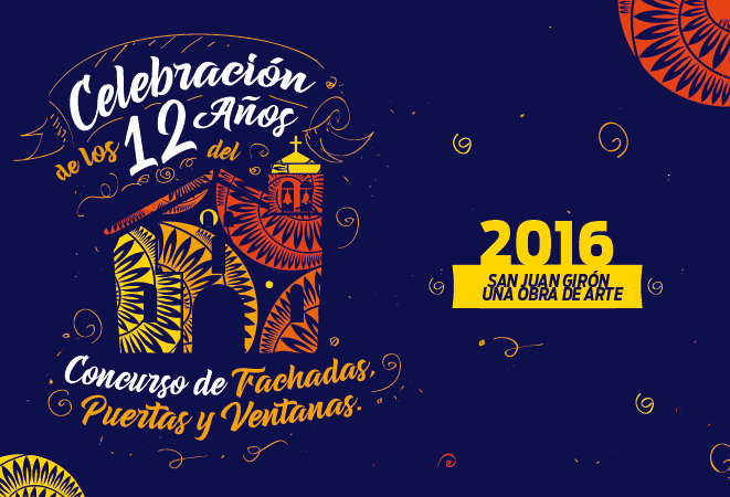 Con un MAPPING la Cámara de Comercio seccional Girón espera conmemorar los 12 años del Concurso Fachadas, Puertas y Ventanas- San Juan Girón una Obra de Arte