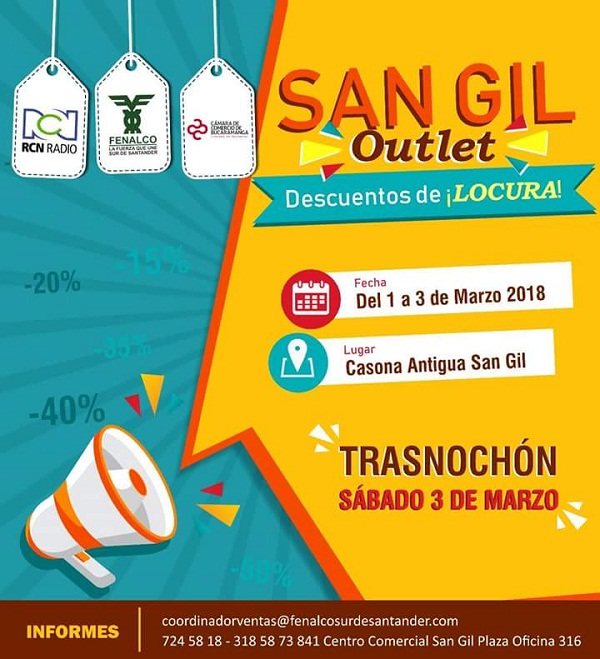 San Gil Outlet, un nuevo espacio para empresarios