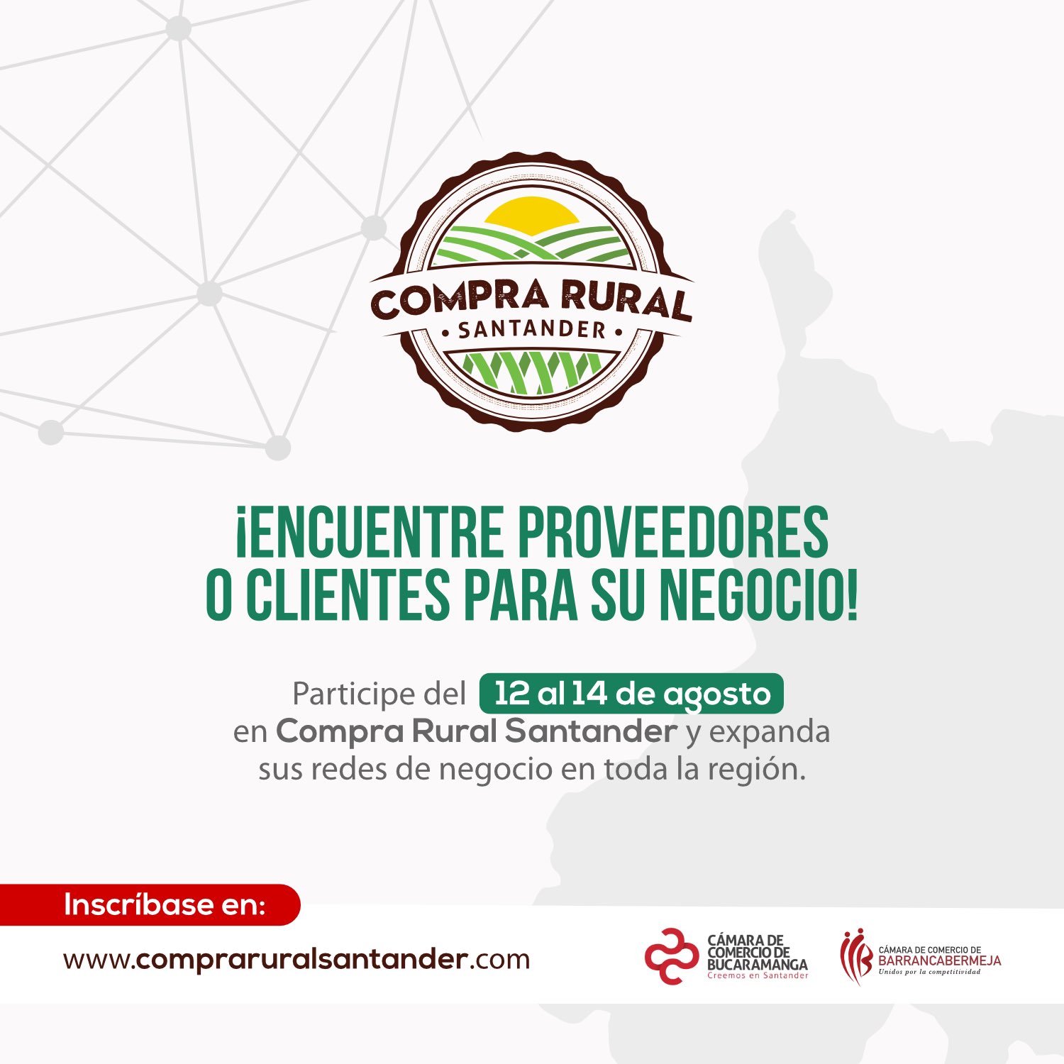 Se acerca la octava versión de Compra Rural Santander, la rueda de negocios virtual que reactivará el sector agroindustrial