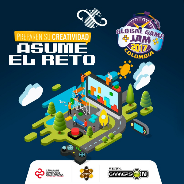 Bucaramanga hará parte del Global Game Jam 2017
