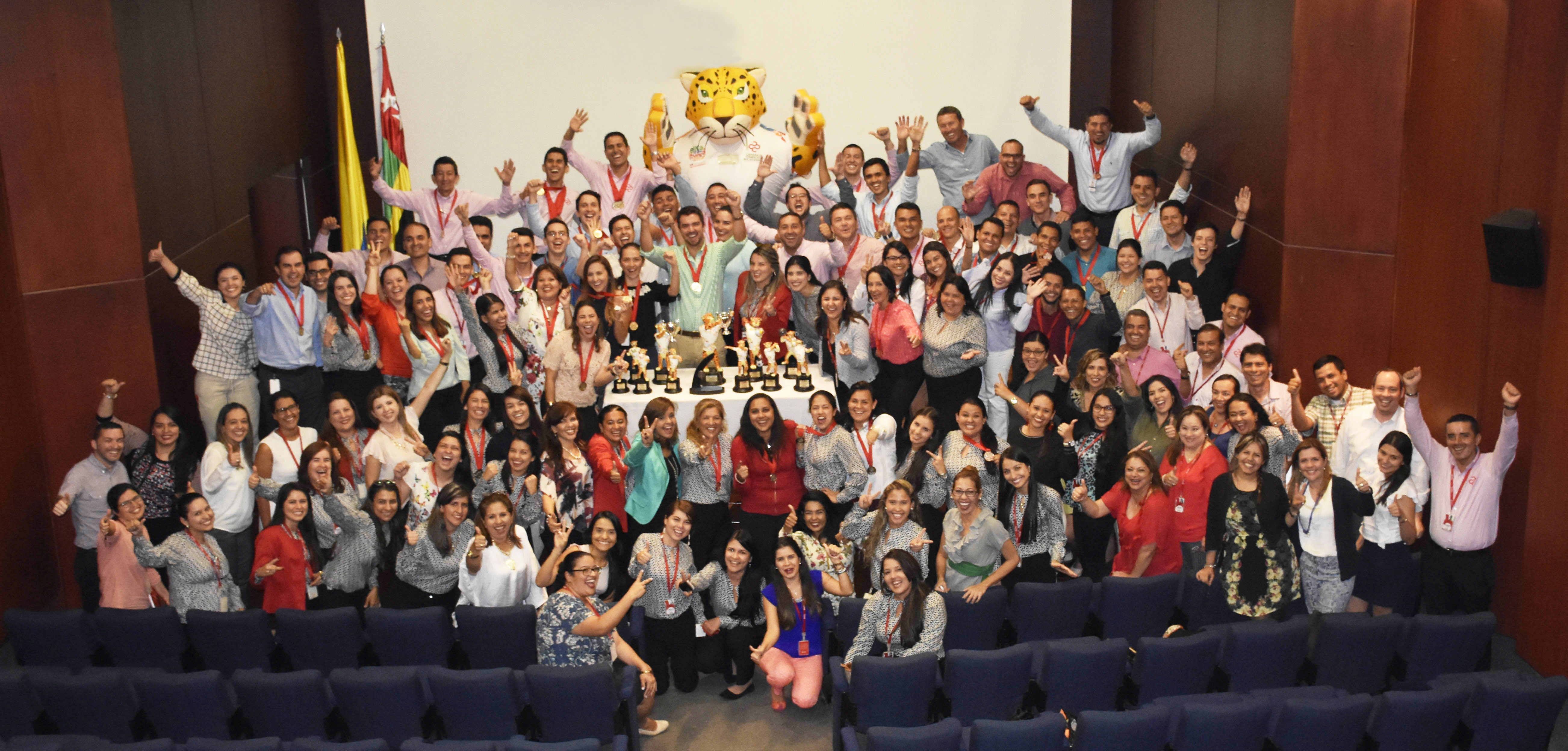 Cámara de Comercio de Bucaramanga gran campeona de las XX Olimpiadas Intercámaras 2017