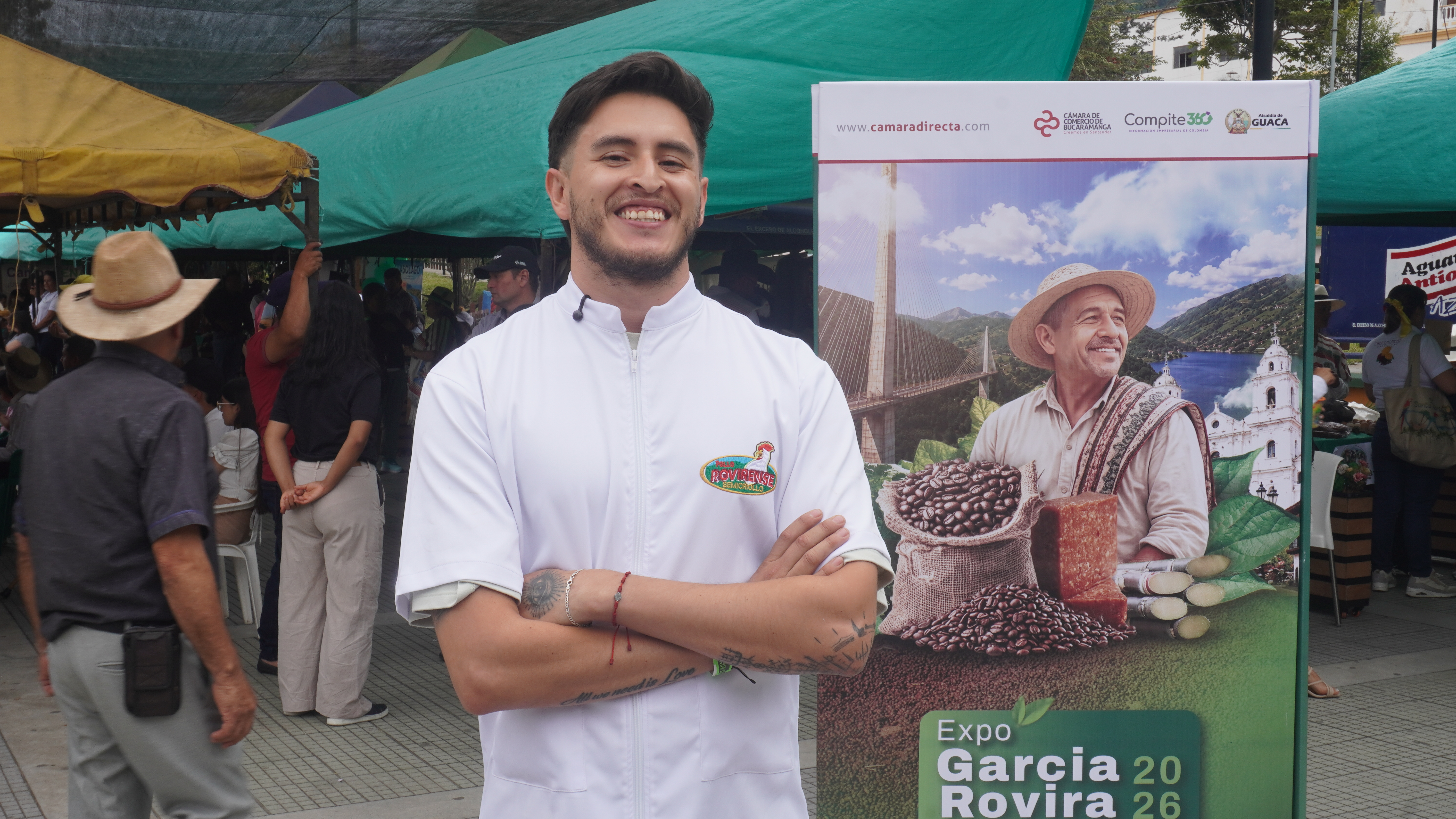 Expo Garc&iacute;a Rovira 2026 cerr&oacute; en Guaca con m&aacute;s de 960 millones de pesos en potenciales acuerdos comerciales