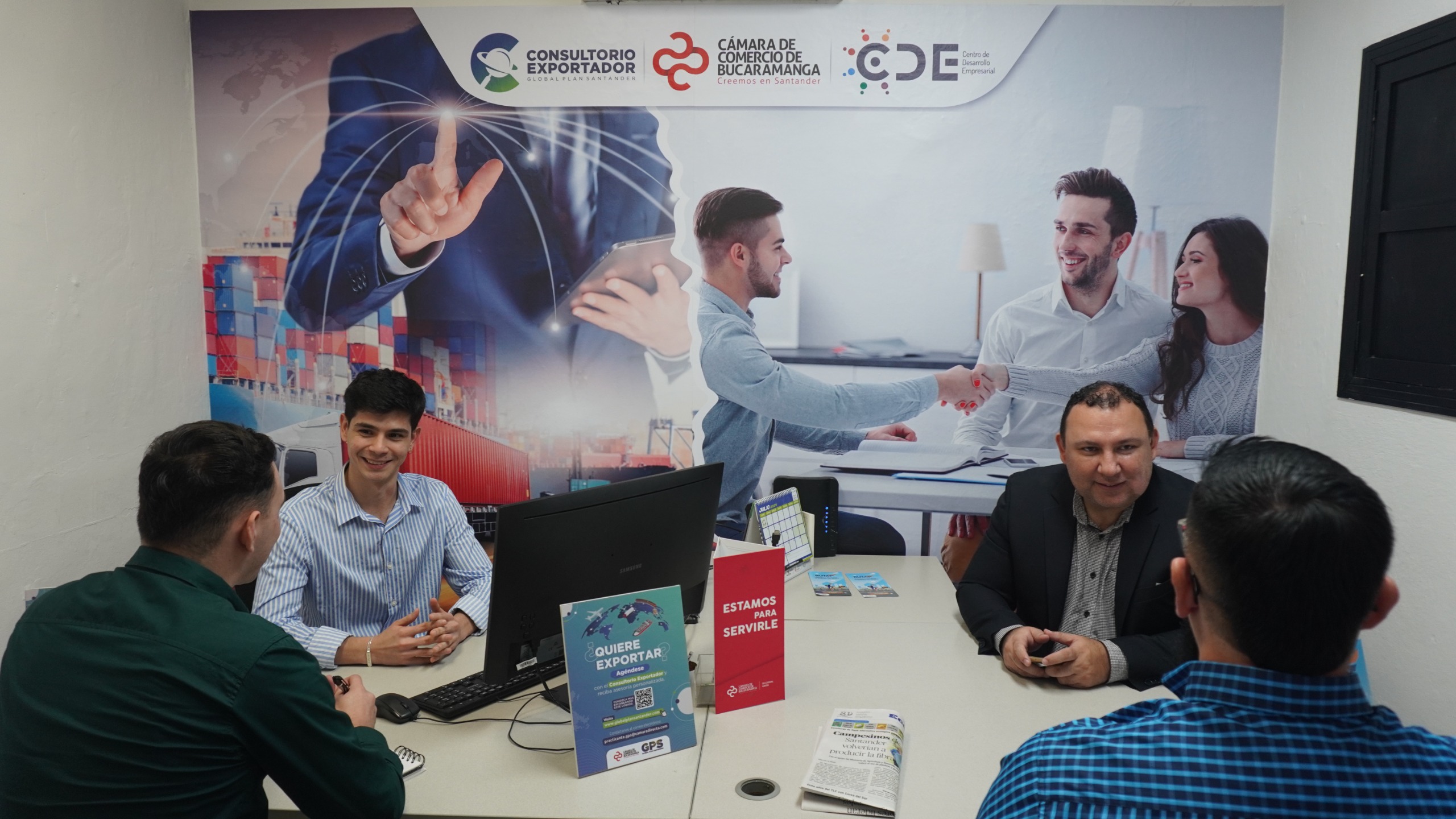 Girón tiene un nuevo consultorio exportador liderado por la Cámara de Comercio de Bucaramanga