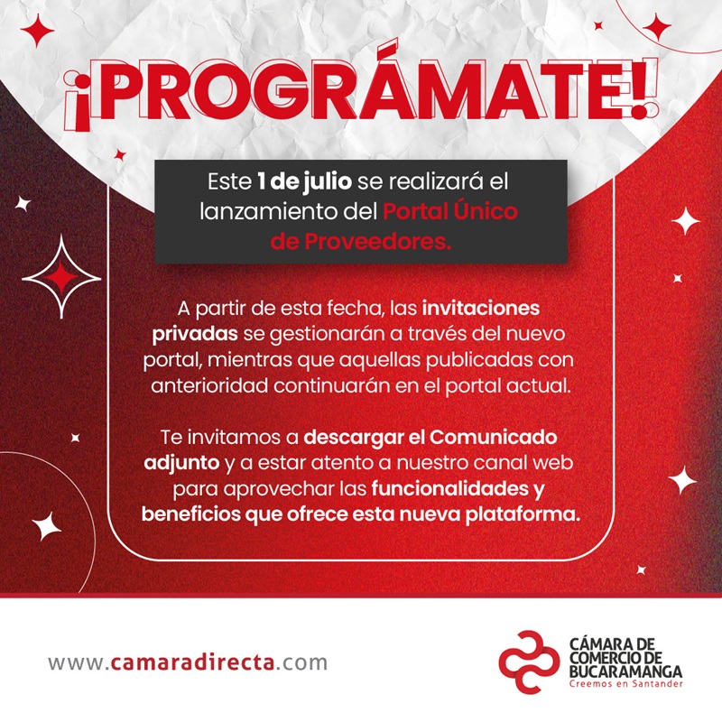 COMUNICACION PROVEEDOR PUP