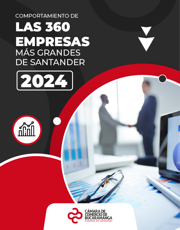 Comportamiento de las 360 empresas más grandes de Santander 2024