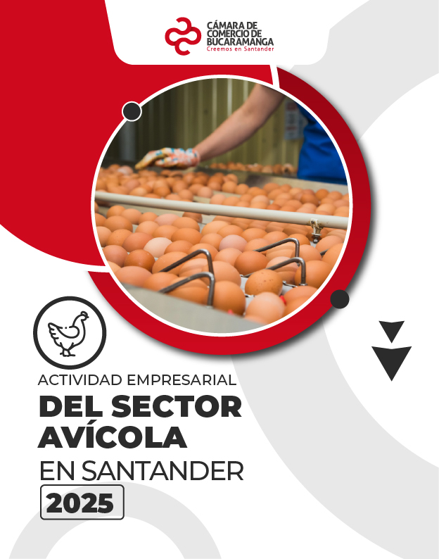 Actividad empresarial del sector AVÍCOLA en Santander 2025