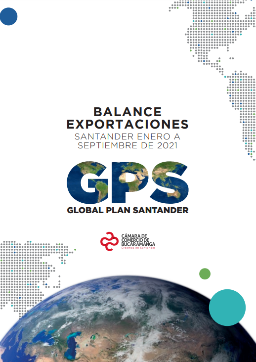 Balance Exportaciones de Santander 2021 - enero-septiembre