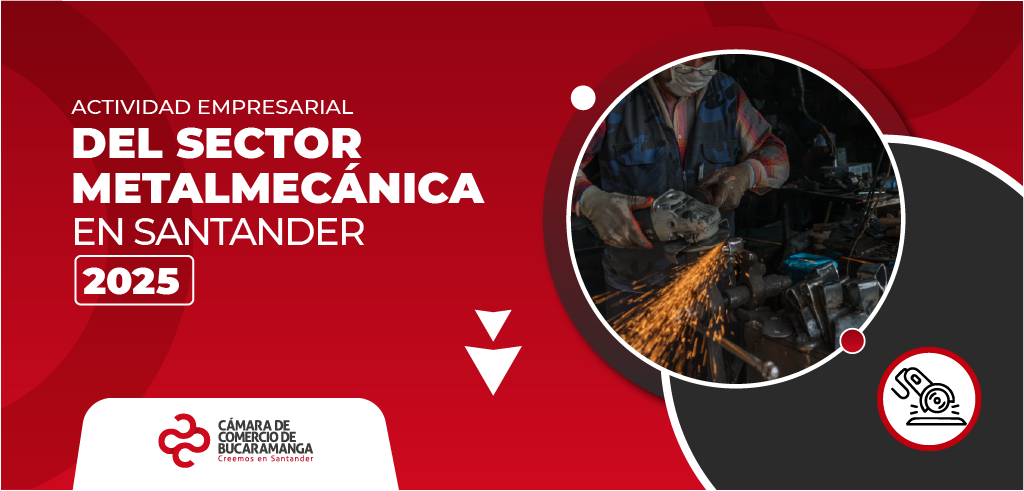 Actividad empresarial del sector METALMECÁNICA en Santander 2025