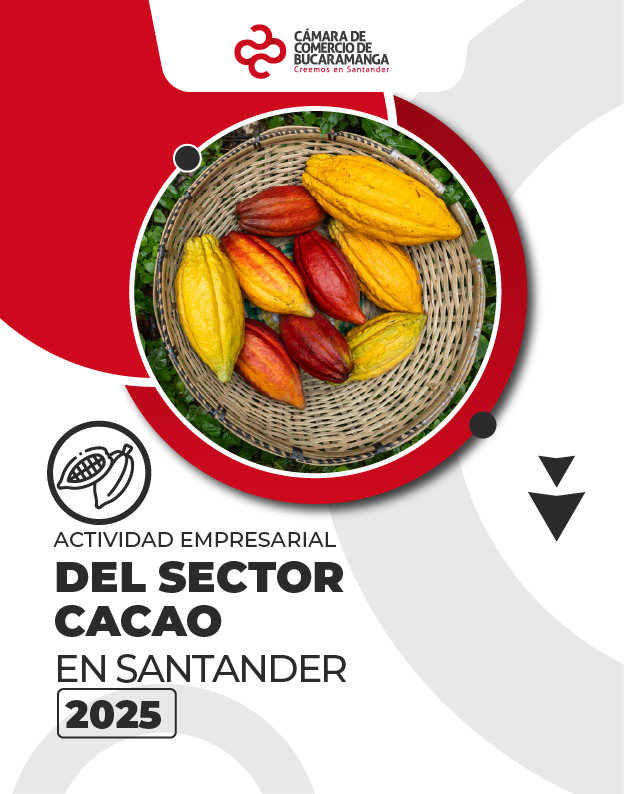 Actividad empresarial del sector CACAO en Santander 2025
