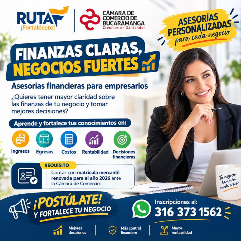 FINANZAS CLARAS, NEGOCIOS FUERTES - ASESORIA 