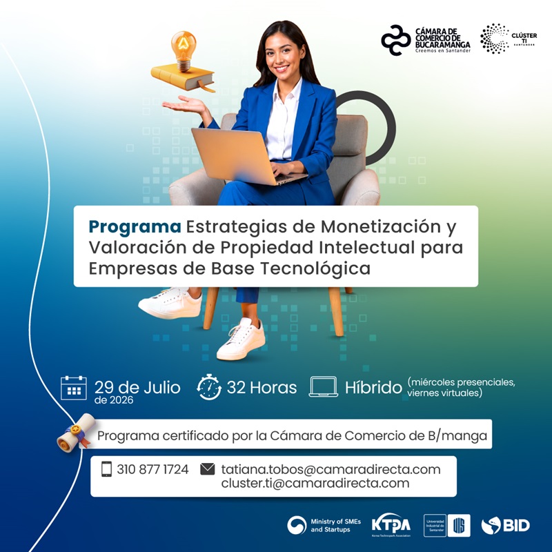 CONVOCATORIA PROGRAMA ESTRATEGIAS DE MONETIZACI&Oacute;N Y PROPIEDAD INTELECTUAL