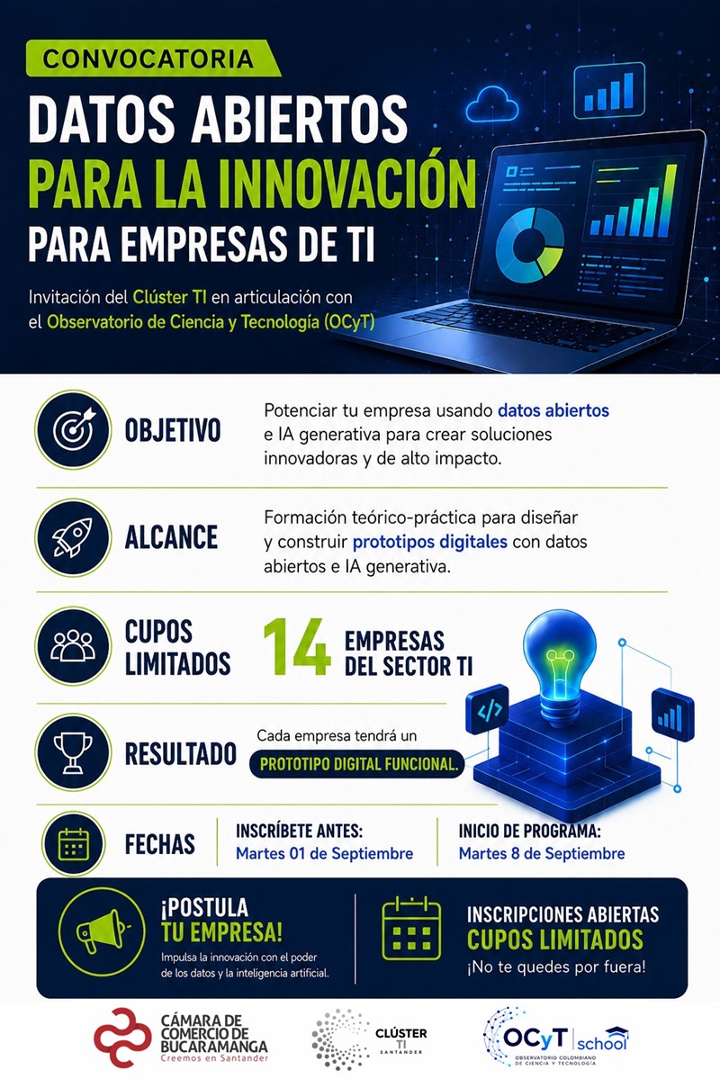 Programa de Datos Abiertos e IA Generativa para la Innovaci&oacute;n Digital