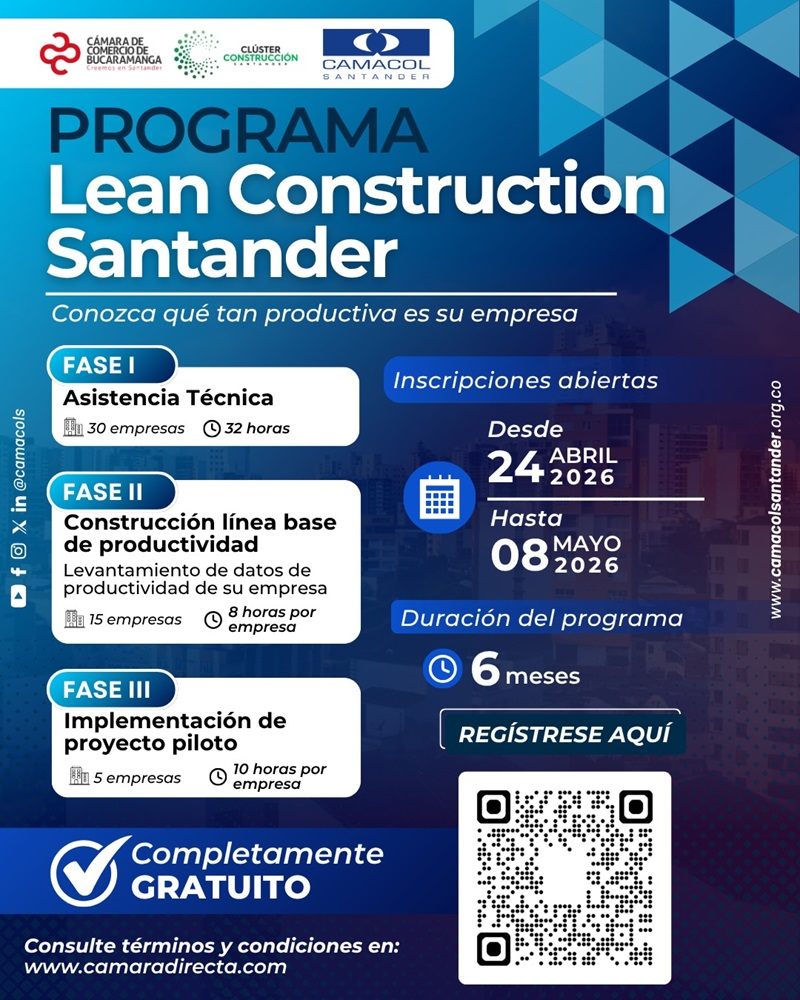 PROGRAMA LEAN CONSTRUCTION SANTANDER