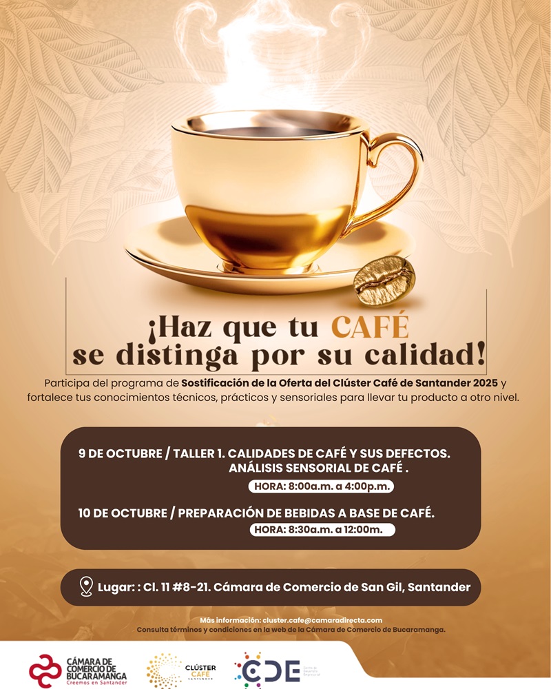 Programa Sofisticación de la Oferta Clúster Café de Santander - Provincia