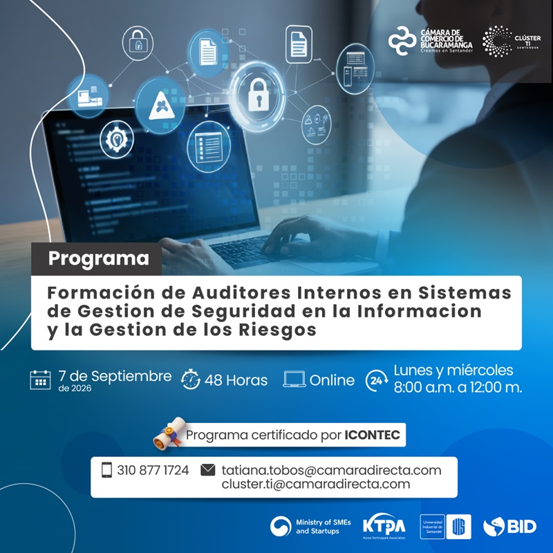 FORMACI&Oacute;N DE AUDITORES SGSISGR - ISOIEC 270012022