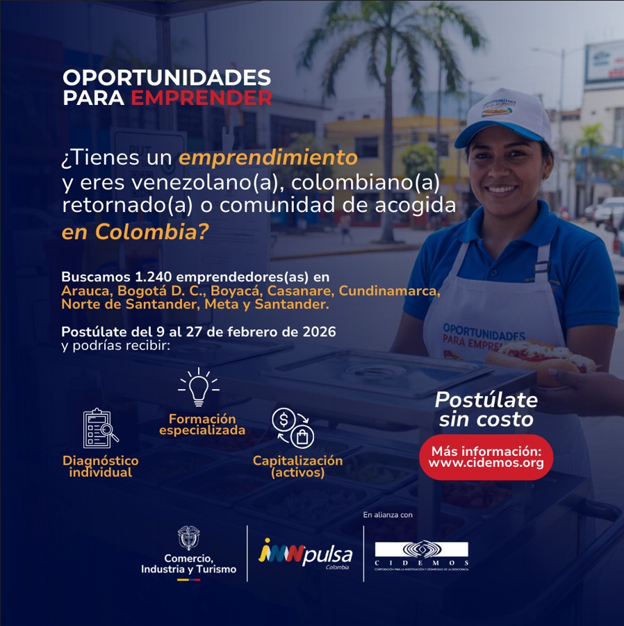 OPORTUNIDADES PARA EMPRENDER 2026
