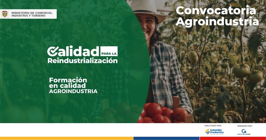 FORMACIÓN EN CALIDAD PARA AGROINDUSTRIA