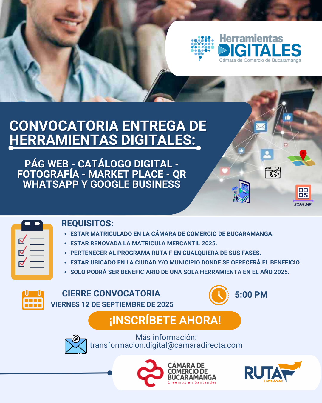Convocatoria Entrega Herramientas 2do semestre 2025