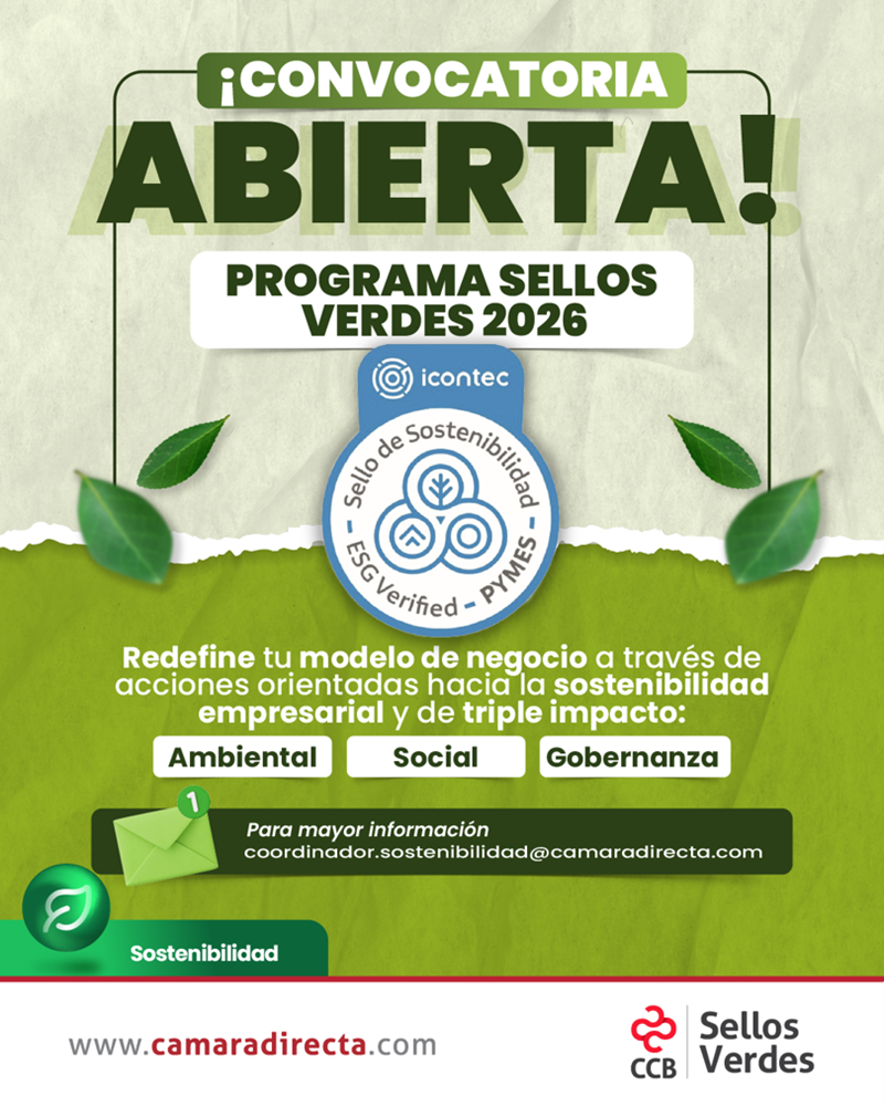 CONVOCATORIA SELLOS VERDES 2026