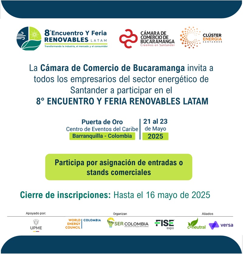 8° ENCUENTRO Y FERIA RENOVABLES LATAM