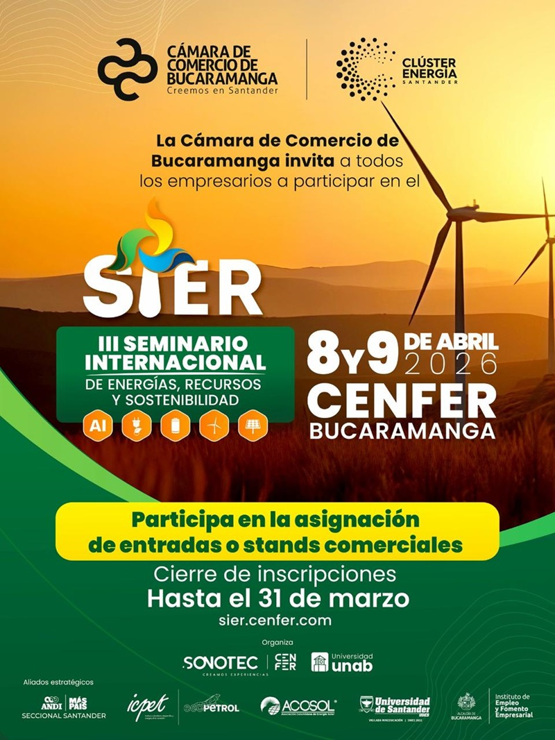 III SEMINARIO INTERNACIONAL DE ENERGIAS, RECURSOS Y SOSTENIBILIDAD - SIER