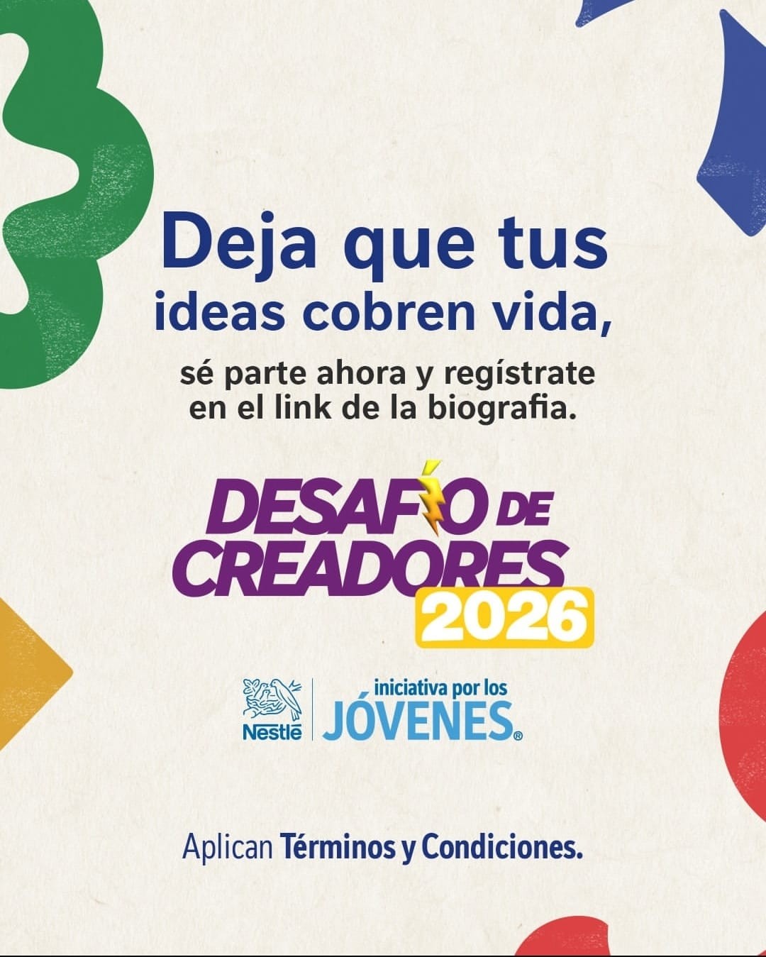 DESAFIO DE CREADORES 2026