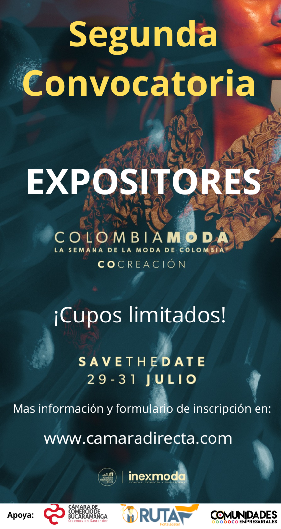 SEGUNDA CONVOCATORIA EXPOSITORES COLOMBIAMODA 2025
