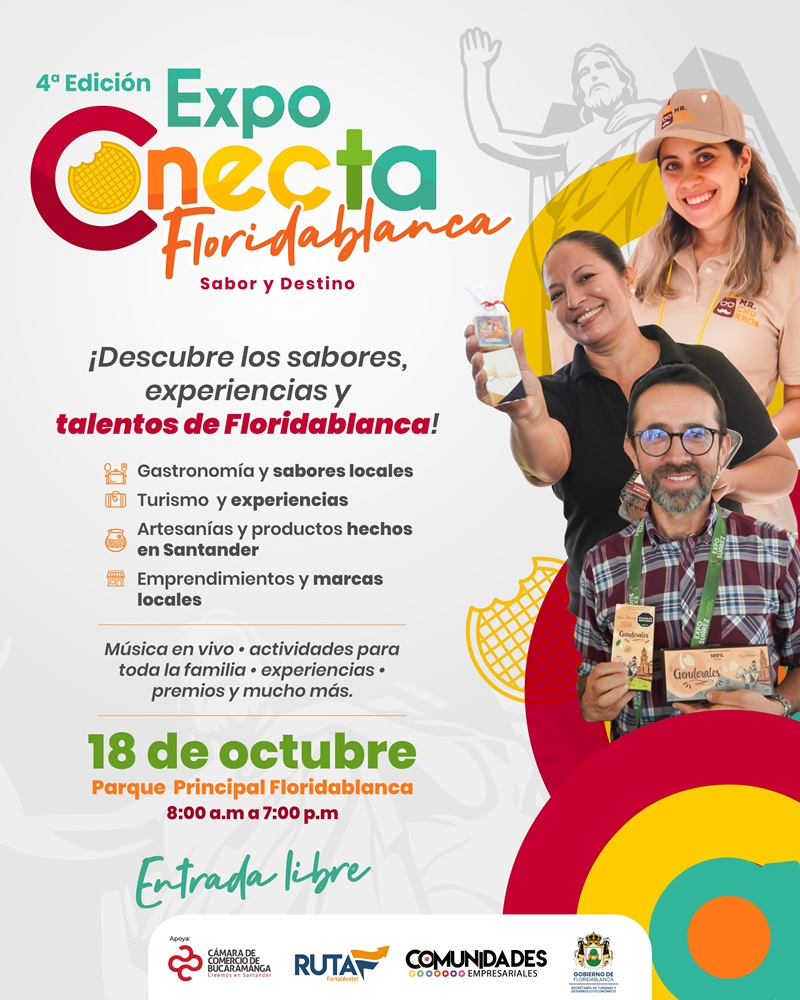 PARA LOS EMPRESARIOS QUE PARTICIPARAN COMO EXPOSITORES EXPO CONECTA FLORIDABLANCA
