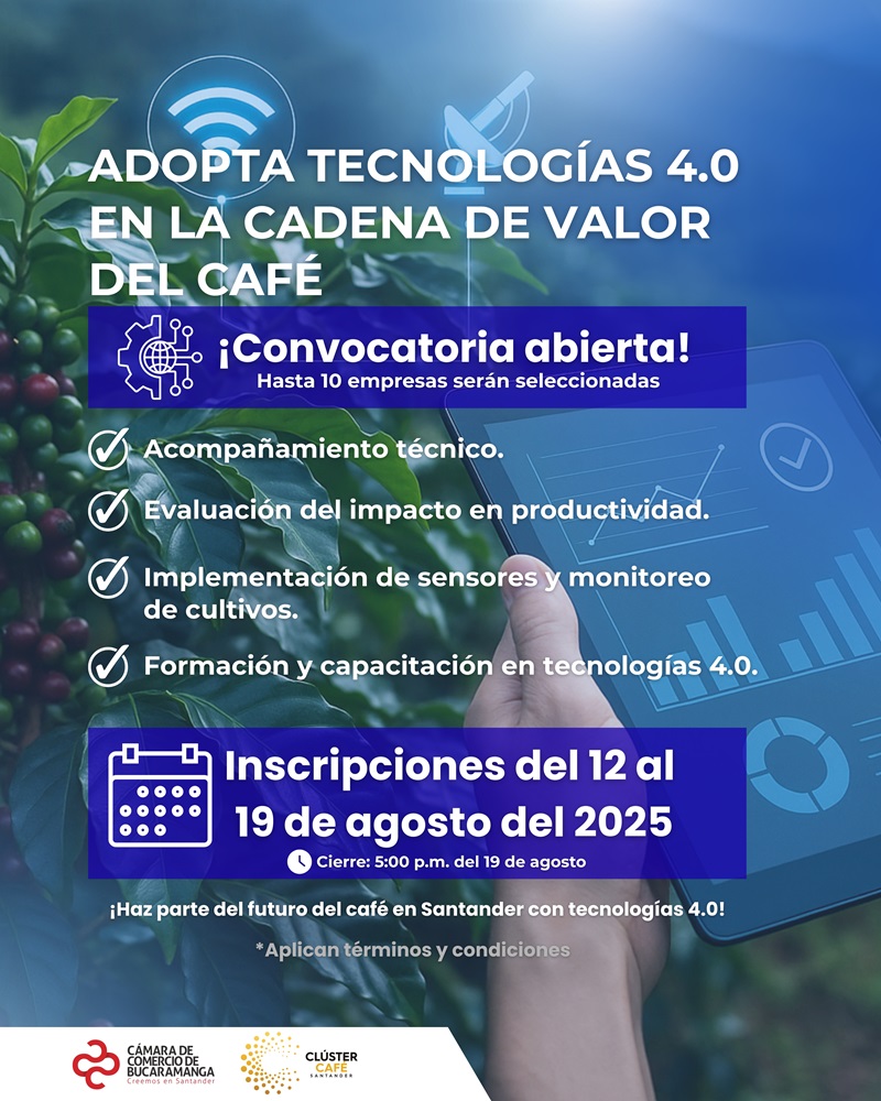PROGRAMA DE ADOPCIÓN DE TECNOLOGÍAS 4.0. EN LA INDUSTRIA DE CAFÉ