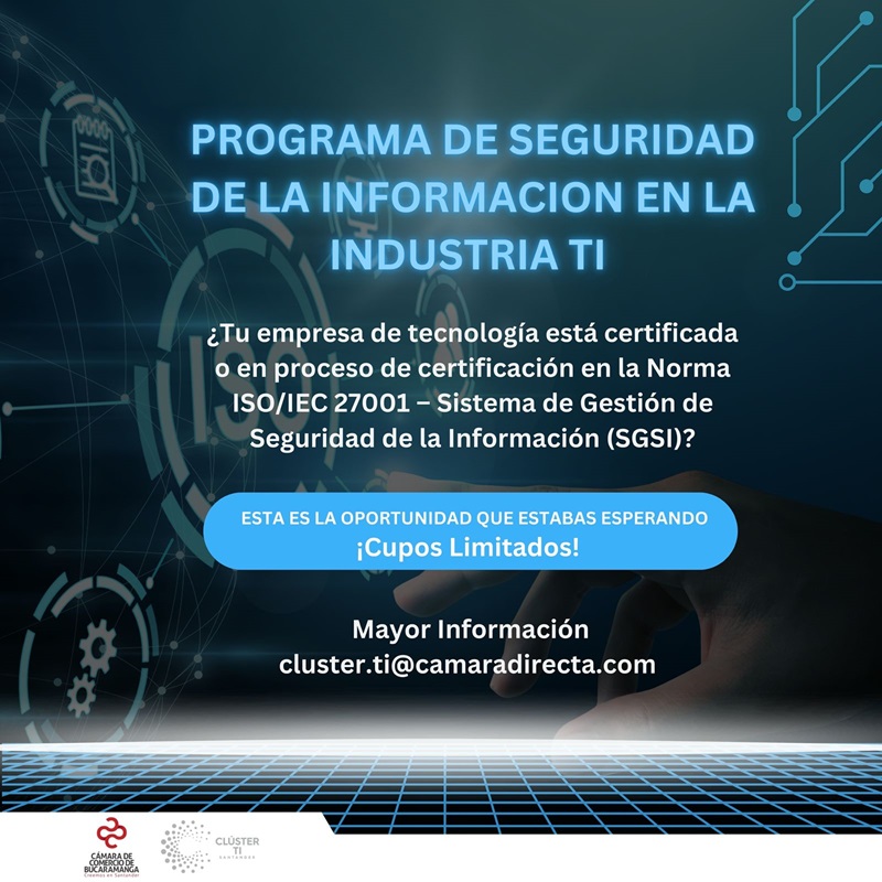 PROGRAMA DE SEGURIDAD DE LA INFORMACIÓN EN LA INDUSTRIA TI 2025