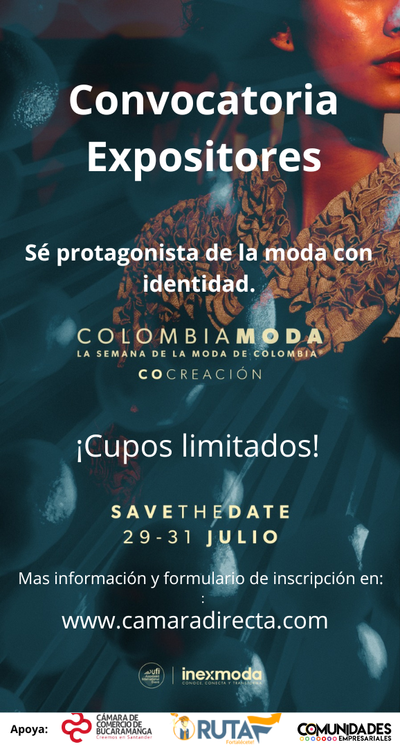 CONVOCATORIA EXPOSITOR EN COLOMBIAMODA 2025