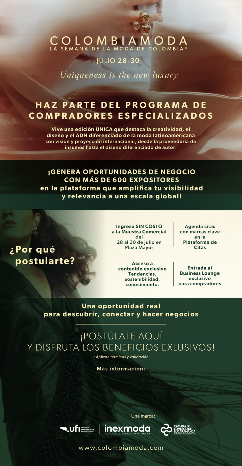 Convocatoria Misi&oacute;n Compradores Colombiamoda 2026