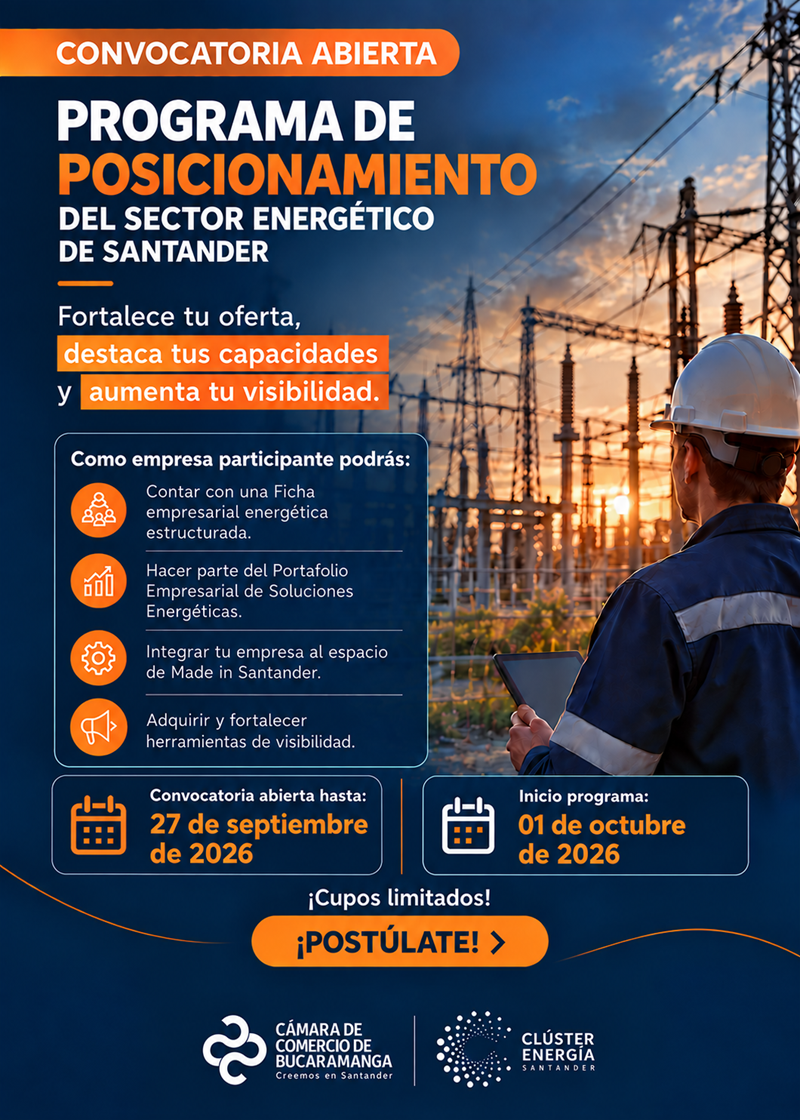 PROGRAMA DE POSICIONAMIENTO DEL SECTOR ENERG&Eacute;TICO DE SANTANDER