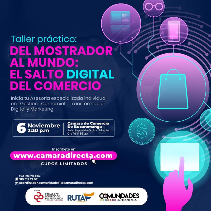 TALLER PRÁCTICO: DEL MOSTRADOR AL MUNDO DIGITAL