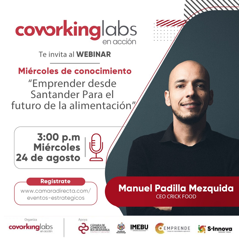 WEBINAR EMPRENDER DESDE SANTANDER PARA EL FUTURO DE LA ALIMENTACIÓN