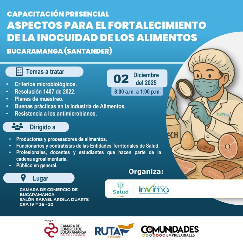 ASPECTOS PARA EL FORTALECIMIENTO DE LA INOCUIDAD DE LOS ALIMENTOS