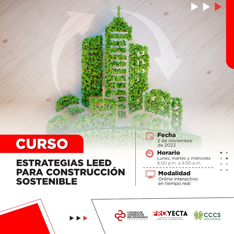 CURSO ESTRATEGIAS LEED PARA CONSTRUCCÍÓN SOSTENIBLE