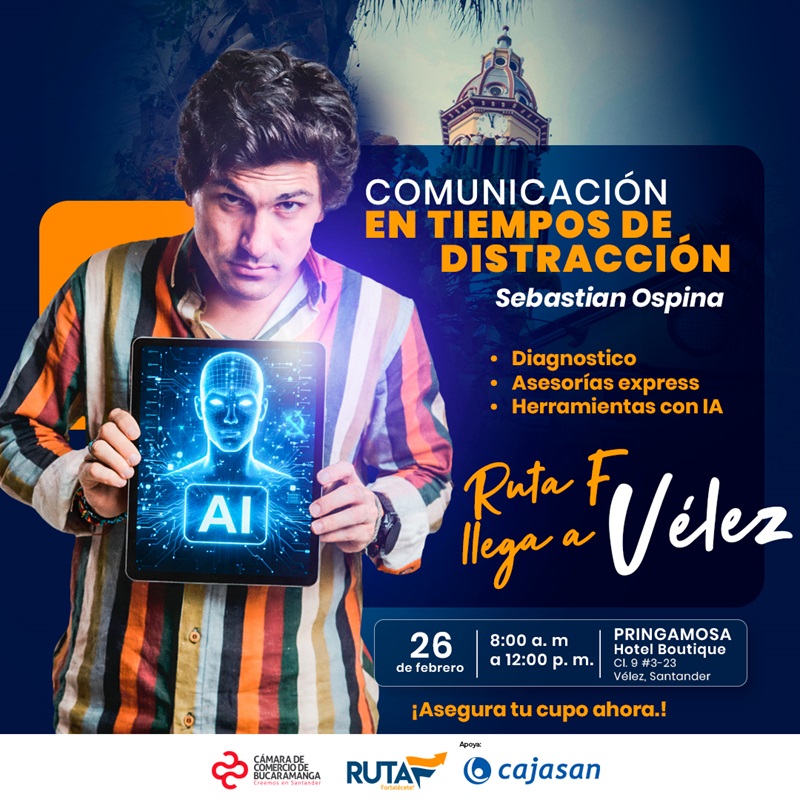 D&Iacute;A RUTA F V&Eacute;LEZ - COMUNICACI&Oacute;N EN TIEMPOS DE DISTRACCI&Oacute;N