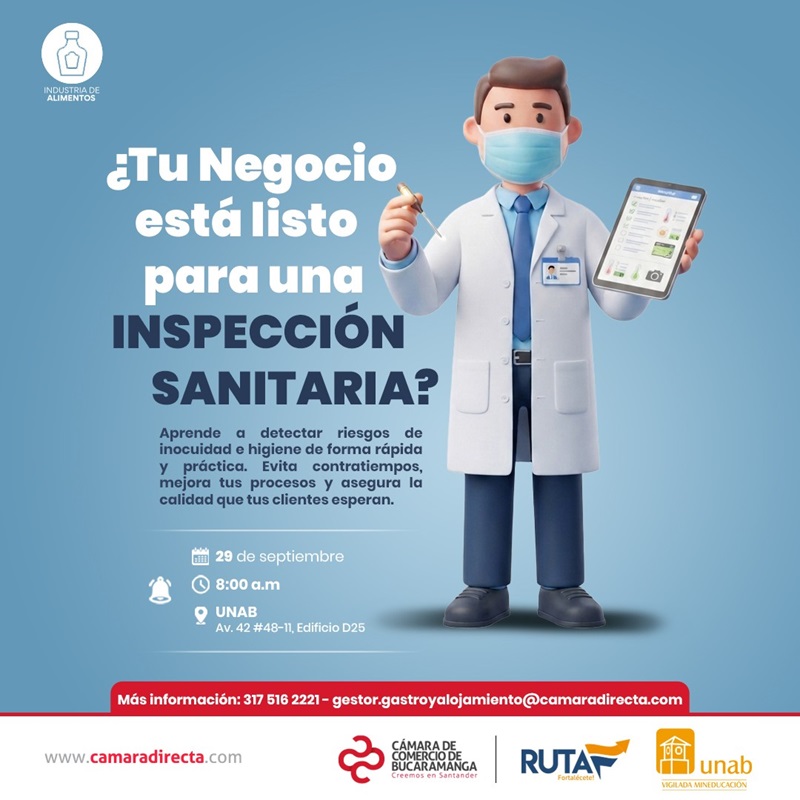 &iquest;TU NEGOCIO EST&Aacute; LISTO PARA UNA INSPECCI&Oacute;N SANITARIA?