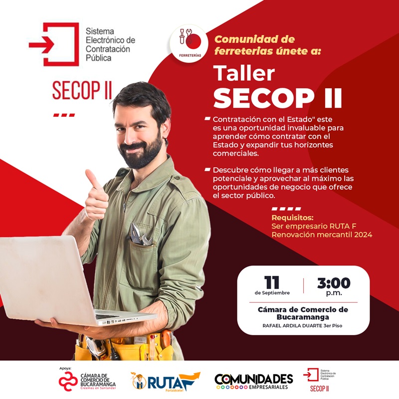 TALLER SECOP II - COMUNIDAD DE FERRETERIAS