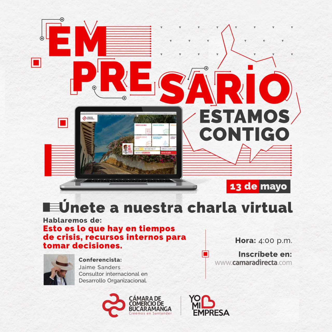 CHARLA VIRTUAL - ESTO ES LO QUE HAY EN TIEMPOS DE CRISIS, RECURSOS INTERNOS PARA TOMAR DECISIONES