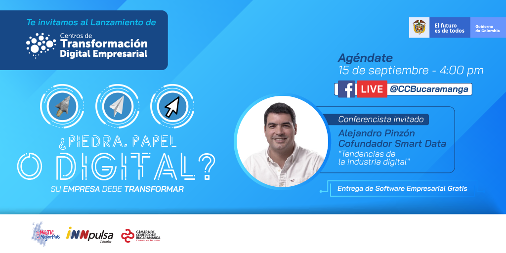 LANZAMIENTO - CENTROS DE TRANSFORMACIÓN DIGITAL EMPRESARIAL