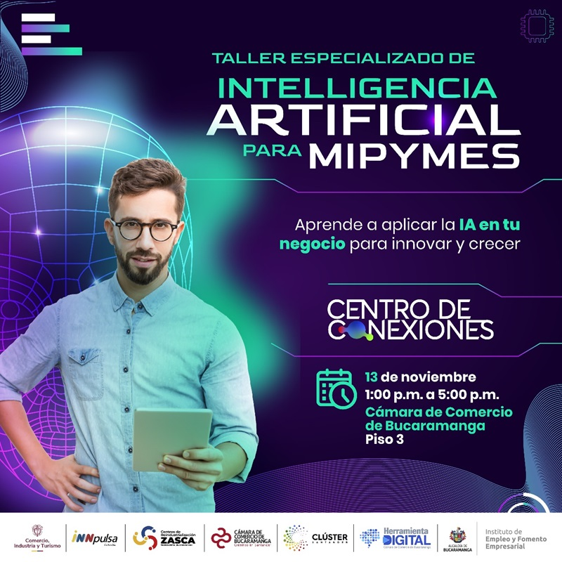 TALLER ESPECIALIZADO DE INTELIGENCIA ARTIFICIAL PARA MIPYMES