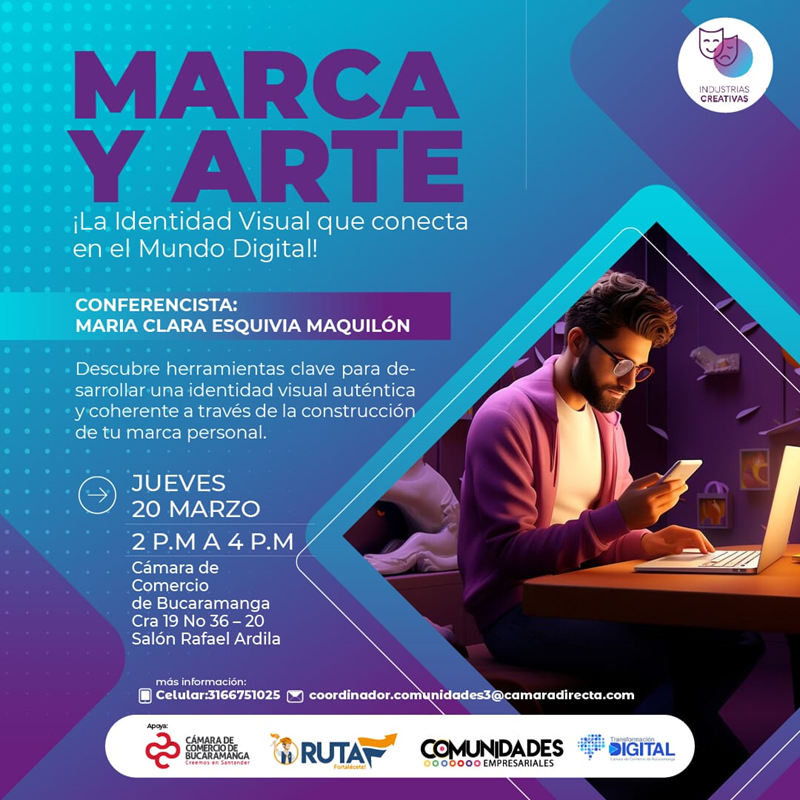 MARCA Y ARTE: CONSTRUYE TU IDENTIDAD VISUAL EN EL MUNDO DIGITAL 