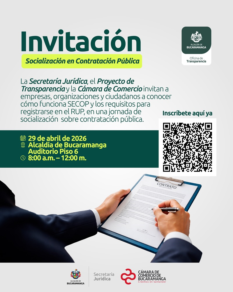 SOCIALIZACI&Oacute;N EN CONTRATACI&Oacute;N P&Uacute;BLICA