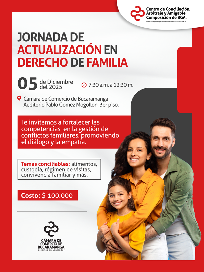JORNADA DE ACTUALIZACIÓN DE CONCILIACIÓN EN DERECHO DE FAMILIA